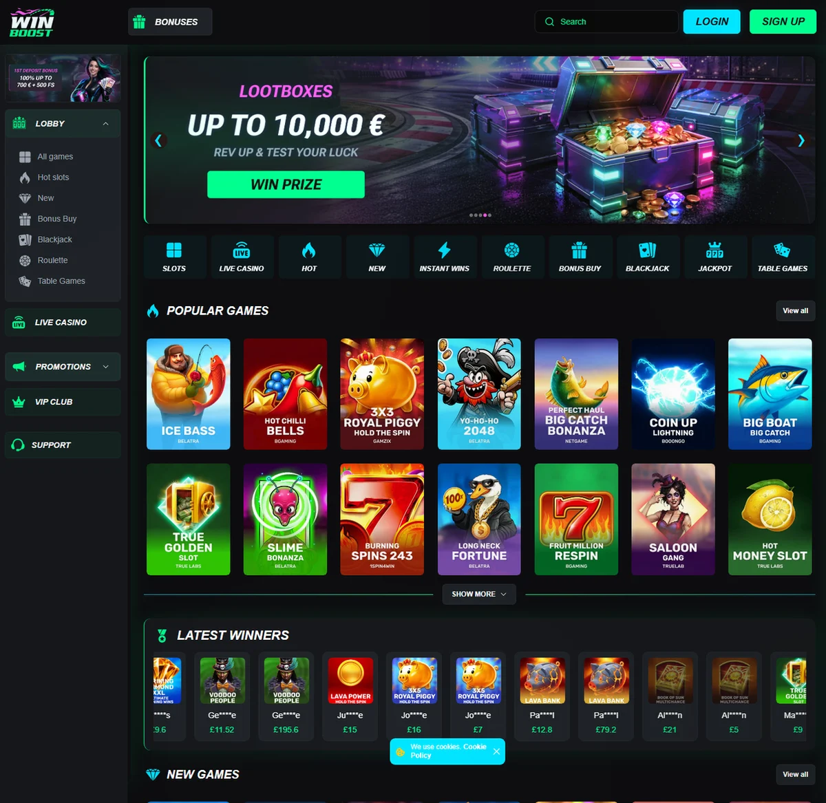WinBoost Casino